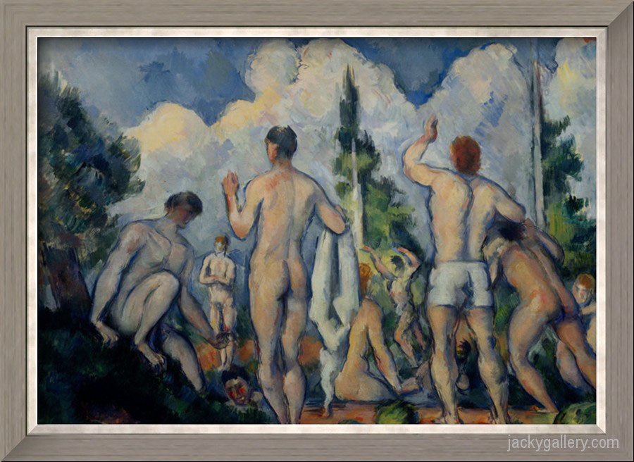 Bathers By Paul Cezanne